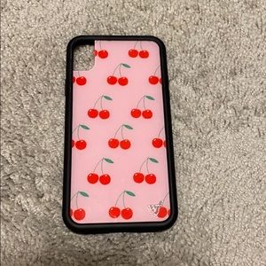 Wildflower Pink Cherries iPhone XR case